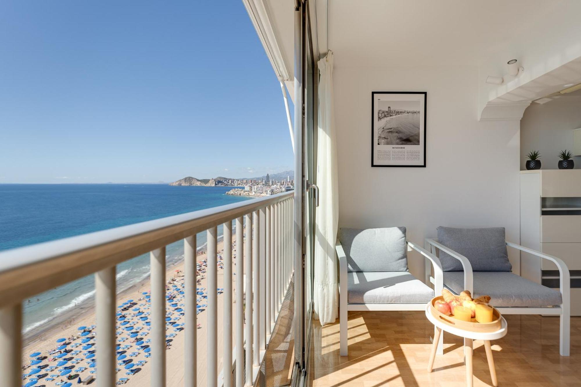 Frontline Panorama Penthouse Tormaraya Levante Benidorm Exterior foto